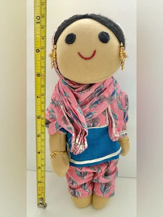 Handmade fabric dolls - Picture 7 of 16
